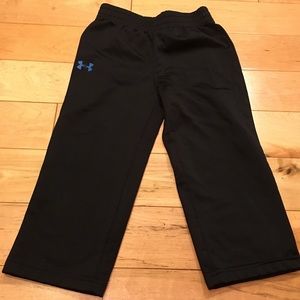 Under Armour Black track/ running pant - 2T